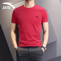 Anta short sleeve T-shirt mens trend mens clothing 2021 new summer breathable Mens official website