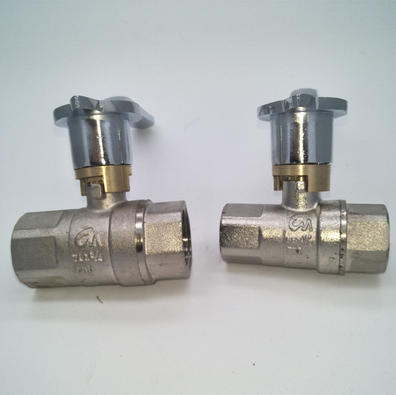 Stove front valve 4 points 6 points ball valve hotel kitchen stove gas valve wave system gas valve frying furnace switch