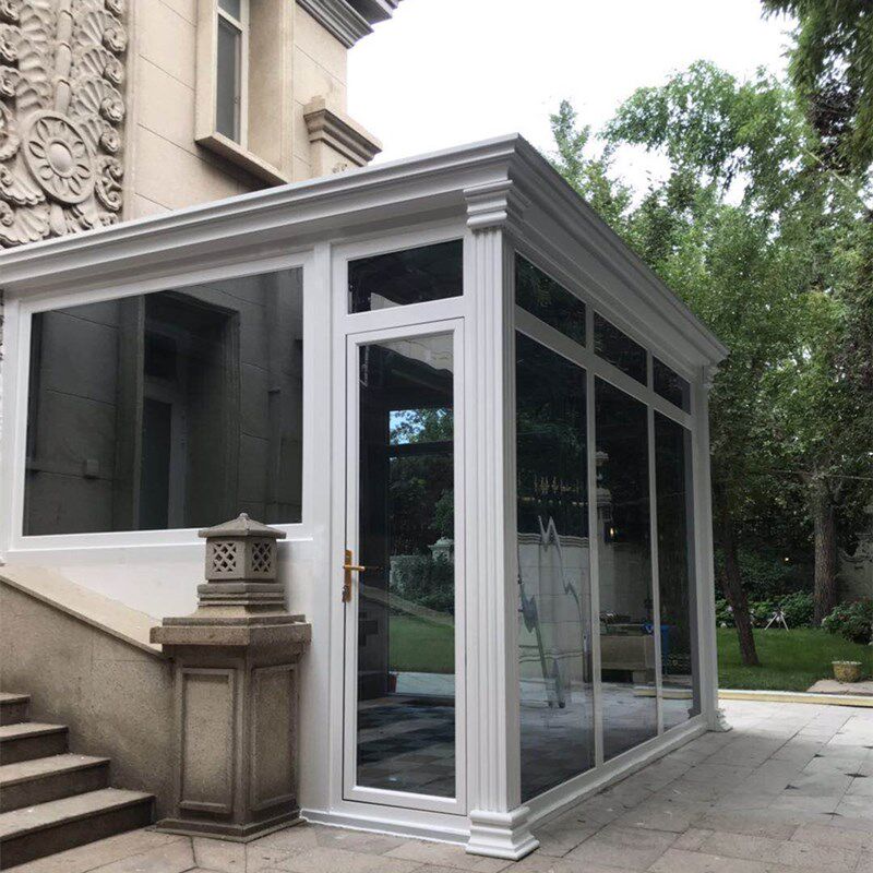 Beijing Chaoyang District Broken Bridge Aluminum Alloy Doors And Windows Seal Balcony Flat Open Push-pull Soundproof Window Glass Greenhouse Custom