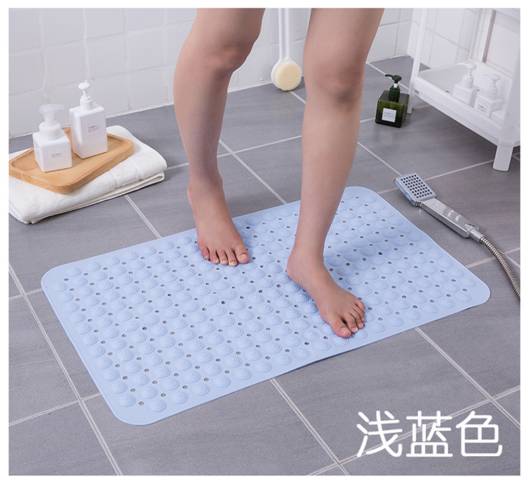 Bath mat tắm bồn tắm nhà vệ sinh nhà vệ sinh phòng tắm gia đình thương hiệu nổi tiếng mat thảm sàn thảm chùi chân con - Thảm sàn thảm xpe