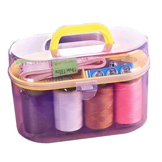 Suit needle wire box needle wire box and scissors combined thread needle needlework stitch clothing Home Suit Wire Stitch Yuqi