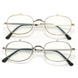 Новые металлические очки для чтения, откидные очки для чтения, линзы с защитой от синего света, откидные очки, откидные зеркала, откидные линзы