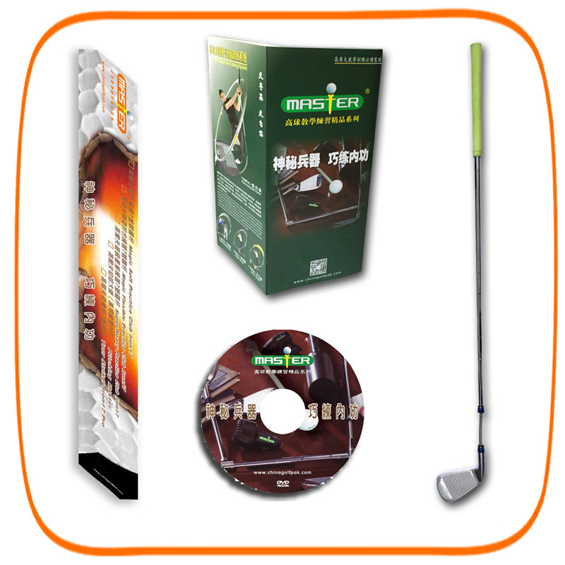 MASTER official practice No. 7 Soft Hardware Gift Hardware DVD Golf Teaching Equipment