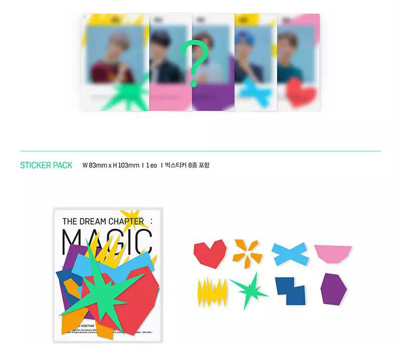 Музыка CD, DVD 正版 txt专辑 正规1 梦之章the dream chapter：magic cd小卡