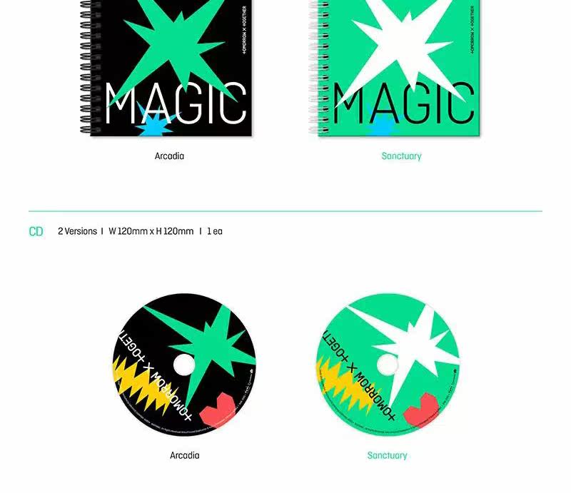 Музыка CD, DVD 正版 txt专辑 正规1 梦之章the dream chapter：magic cd小卡