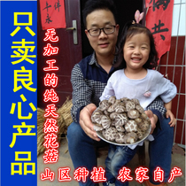 White Flower Mushroom King ABC grade non-smoked farm self-produced Henan Xixia specialty 500 gift box gift gift dry tea mushroom mushroom