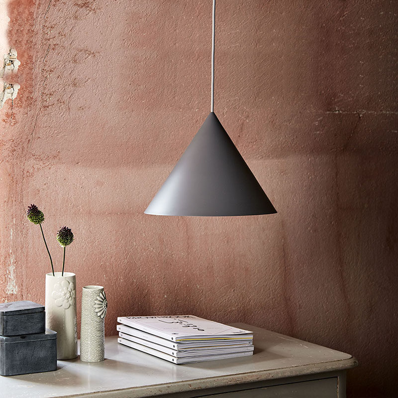 Danish design Nordic modern minimalist 4-color horn fishing line study chandelier restaurant bar led single head chandelier