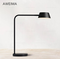 Modern minimalist led study work writing eye protection bedside reading touch table lamp sd turn-around living room lamps