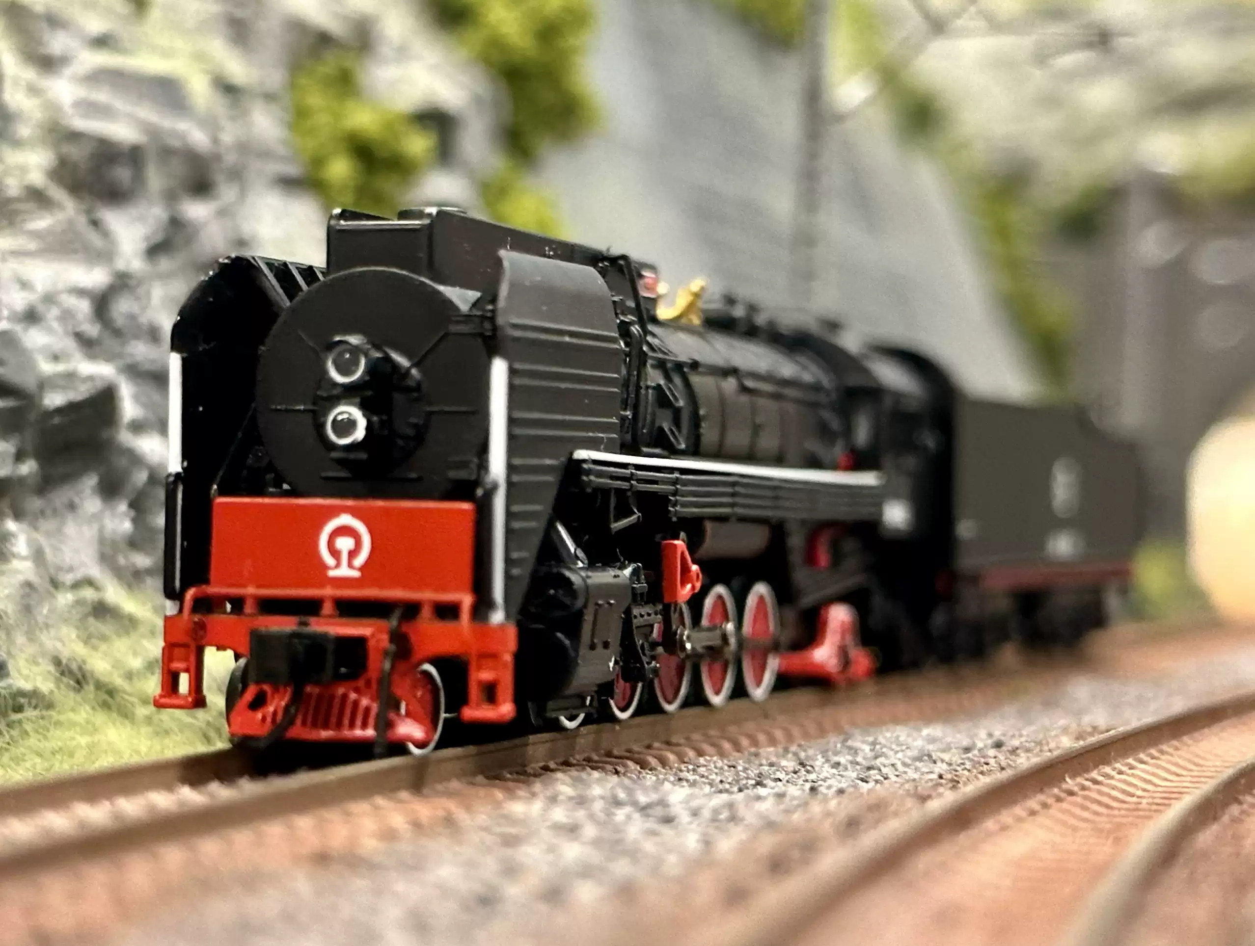 BACHMANN百萬城前進型蒸汽機車QJ模型上局翔段6582火車模型可預訂N比例