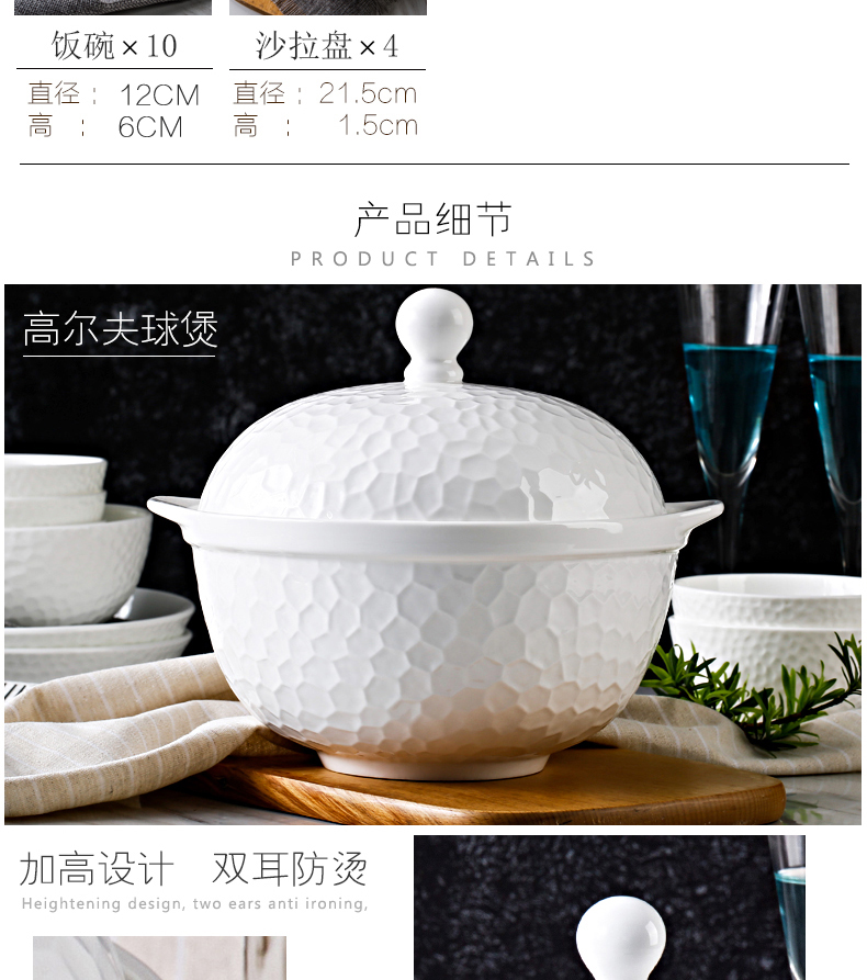 Orange leaf ipads porcelain tableware under the glaze color dishes suit Chinese dish combination JingNing home European jingdezhen ceramics