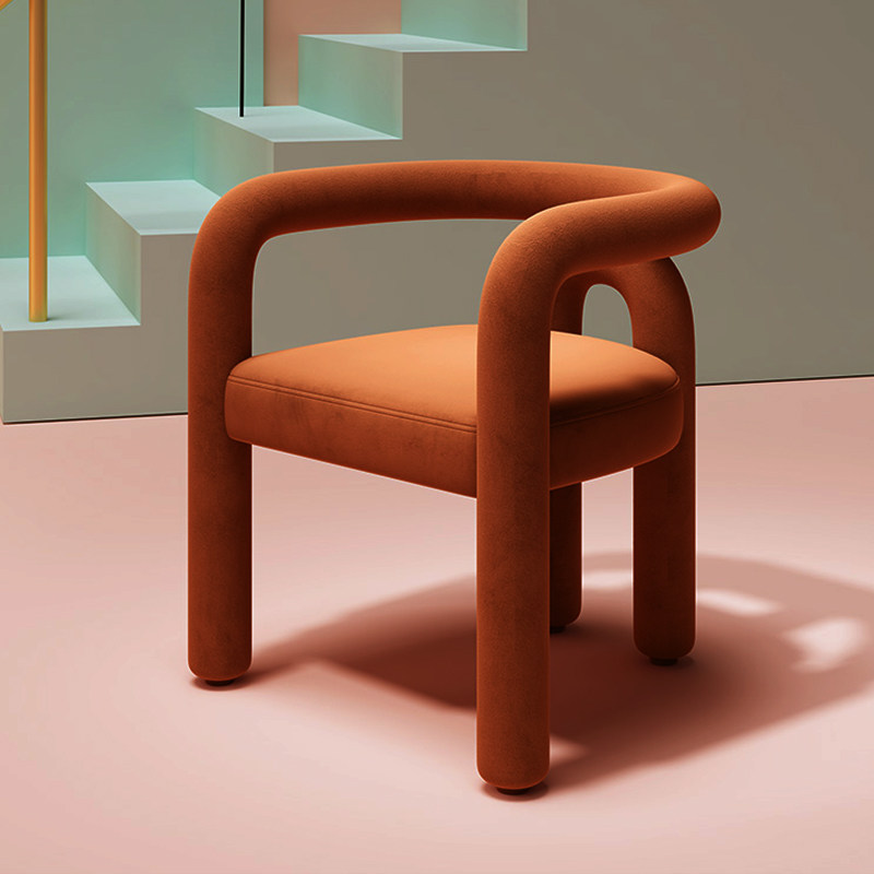 Designer Sofa Chair Living Room Light Lavish Chair Mesh Red Ins Casual Table And Chairs Clothing Shop In Talks Meri Seat