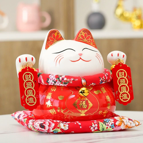 Fortune Cat Diseam Большой Деньги Танк Дом Гостиной Офис Магазин Магазин Открытые подарки подарки для Fortune Cat