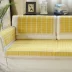 Bắc Âu đơn giản đệm sofa bốn mùa phổ biến chống trượt lưới lớn tựa lưng ghế sofa tay vịn đệm bìa vải - Ghế đệm / đệm Sofa Ghế đệm / đệm Sofa