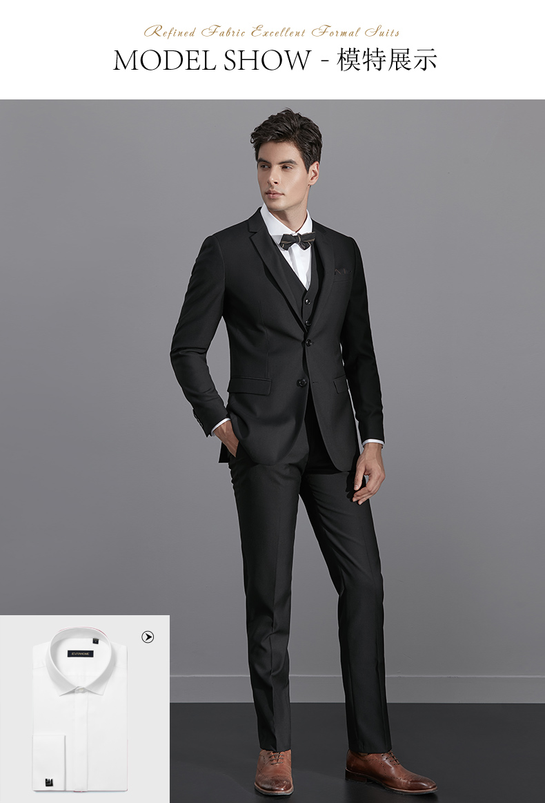 Nhà của người hâm mộ Tê giác Tê giác Quần đen Twill Quần kinh doanh Slim Nam Suit Suit Quần nóng miễn phí Quần nam đồ tây