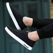 Mens shoes summer new board shoes Korean version of the trend of all kinds of low-top canvas shoes mens breathable tide shoes mens casual shoes xz