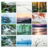 Уэст -озеро Сюнменг Западное озеро, пейзаж, фотограф -открытки, издательство из издательства из изобразительного искусства на народном искусстве Западное озеро Уэст -Шенгцзин Ханчжоу Уэст -Лейк.