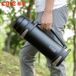 Xile Thermos Large Capacity Insulated Cup Household Thermos Large Portable Outdoor Travel Hot Water Bottle 3L