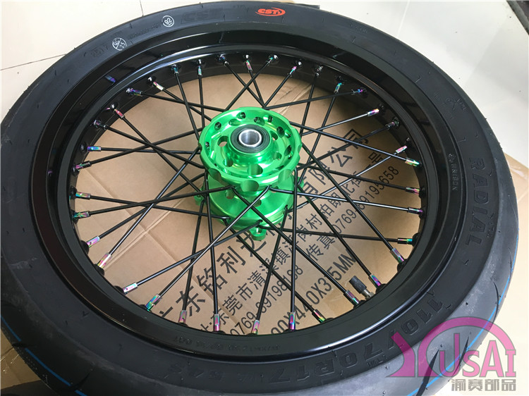 KX250F 450F off-road lốp xe máy lắp ráp bánh xe CNC bánh bán nóng chảy phổ quát phổ quát bánh xe máy