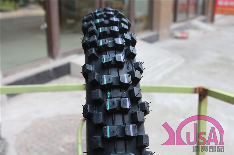 Lốp xe gắn máy off-road 100-90-18 正 新 大 花 胎 Lốp xe leo núi Bánh trước 80 100-21 lốp xe máy honda wave