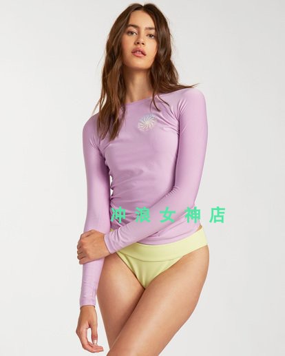 Spot Biilabong surf sunscreen wetsuit long sleeves long pants split swimsuit jellyfish clothes quick drying summer girl