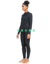 Roxy3mm4mm surfing full-body cold-proof clothing wetsuit wetsuit snorkeling black warm female surf wetsuit