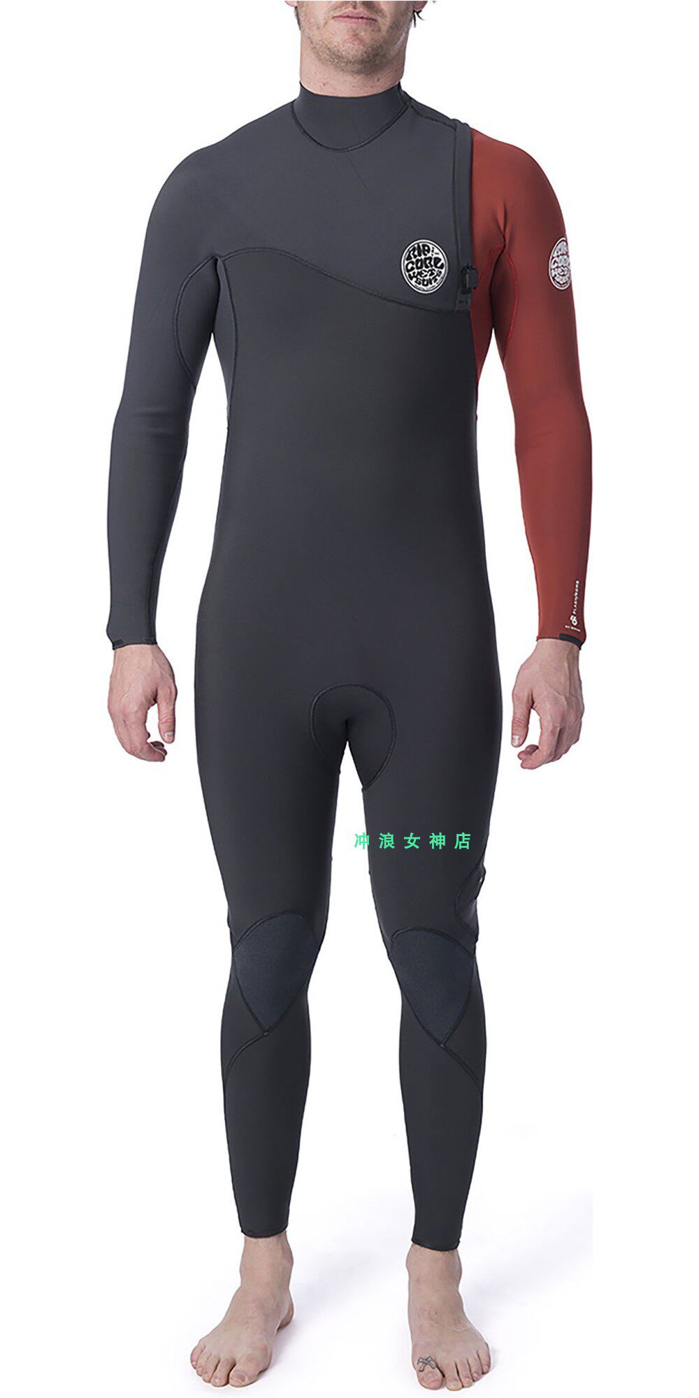RIP CURL3 2mm Full Body Cold-Proof Wetsuit Wetsuit Men FFLASHBOMB Series Surf Wetsuit