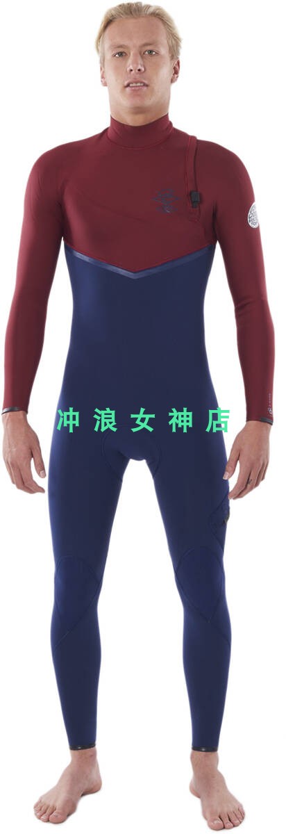 RIP CURL 3 2mm Full Body Tail Wave Surfing Anti-Cold Coat Wetsuit Wetsuit Warm Thickening Anti-Chill Winter Male