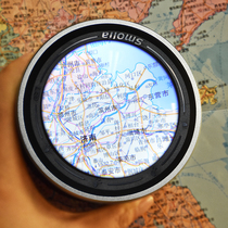 Aniti magnifying glass 3R-SMOLIA-RCC alloy material 3 LED lights rechargeable high-definition high-power solid focus imaging magnifying glass large area visual reading gifts for the elderly