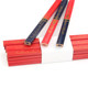 큰 목공 연필 목공 특수 펜 빨간색과 파란색 2 색 펜, 두꺼운 코어 전체 빨간색 연필 플랫 헤드 연필