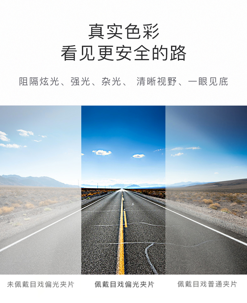 宝岛眼镜旗下 目戏 墨镜夹片近视眼镜开车专用 图3
