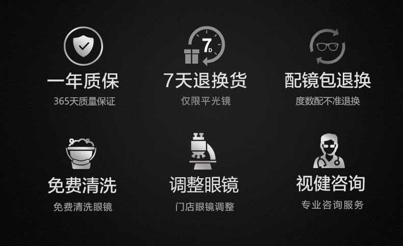 宝岛眼镜 防蓝光超轻近视眼镜 仅重10g 图2