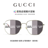 0396-002 Золото [Модернизированные линзы Full True 1,67, меняющие цвет (серые)]