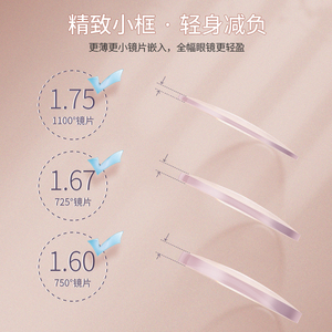 目戏新款透明平光眼镜框女ins风网红素颜近视眼睛框镜架度数可配