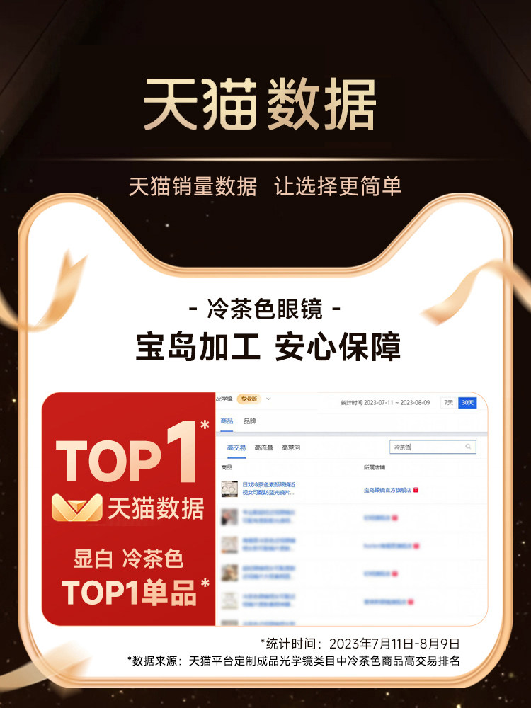 Myxie Cool Tea-Colored Glasses for Nearsighted Women, Professional, Customizable Prescription, Optional Blue Light Blocking Lenses, Eyeglass Frame 5018