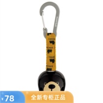 montbell outdoor hiking bell Japanese pendant backpack accessories mobile phone pendant cute bear repelling bell
