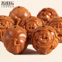 Zhoushan Nuclear Sculpture boutique Millard Lotus Leaf Müller Olive Nuclear Hand Strings Male Olive Hu Daeseed Crystal Nuclear Old Oil Nuclear