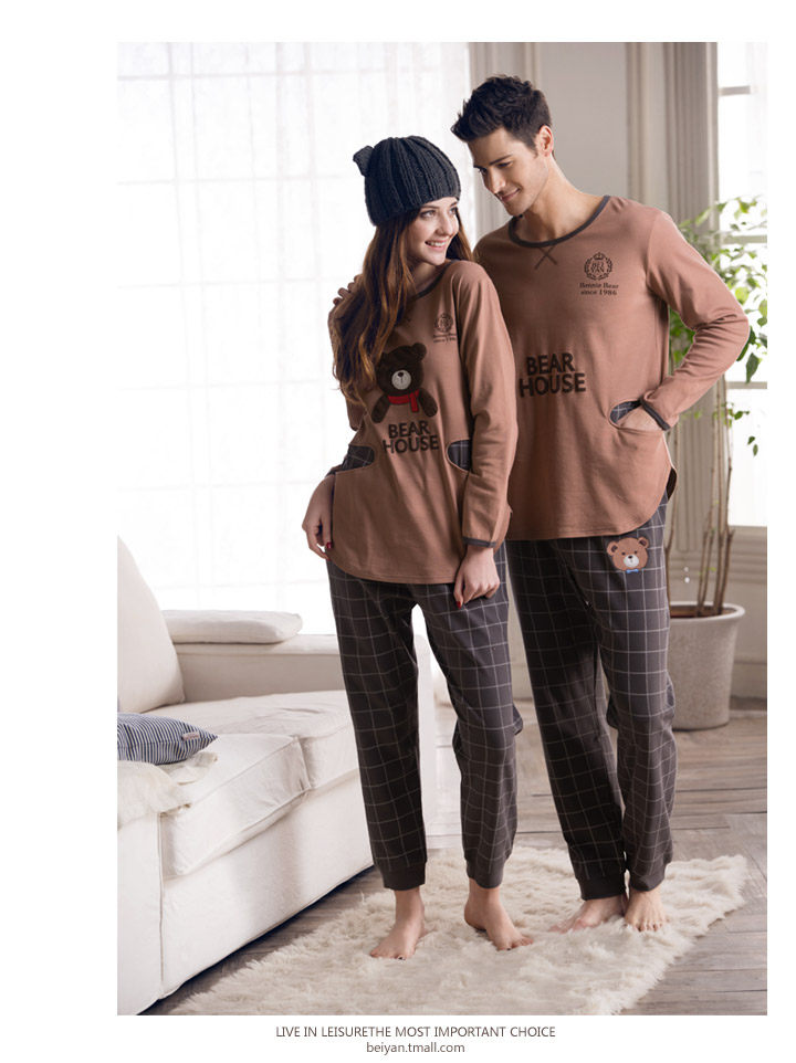 Pyjama mixte en Coton à manches longues - Ref 3005152 Image 9