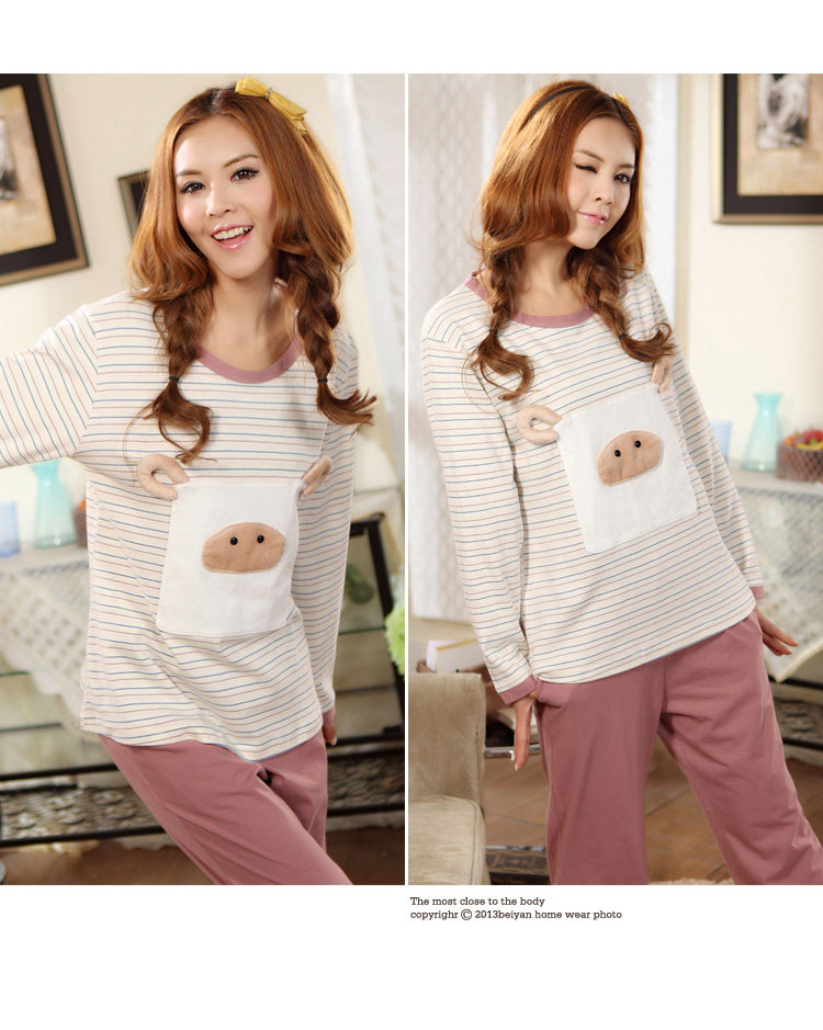 Pyjama mixte en Coton à manches longues - Ref 3005120 Image 13