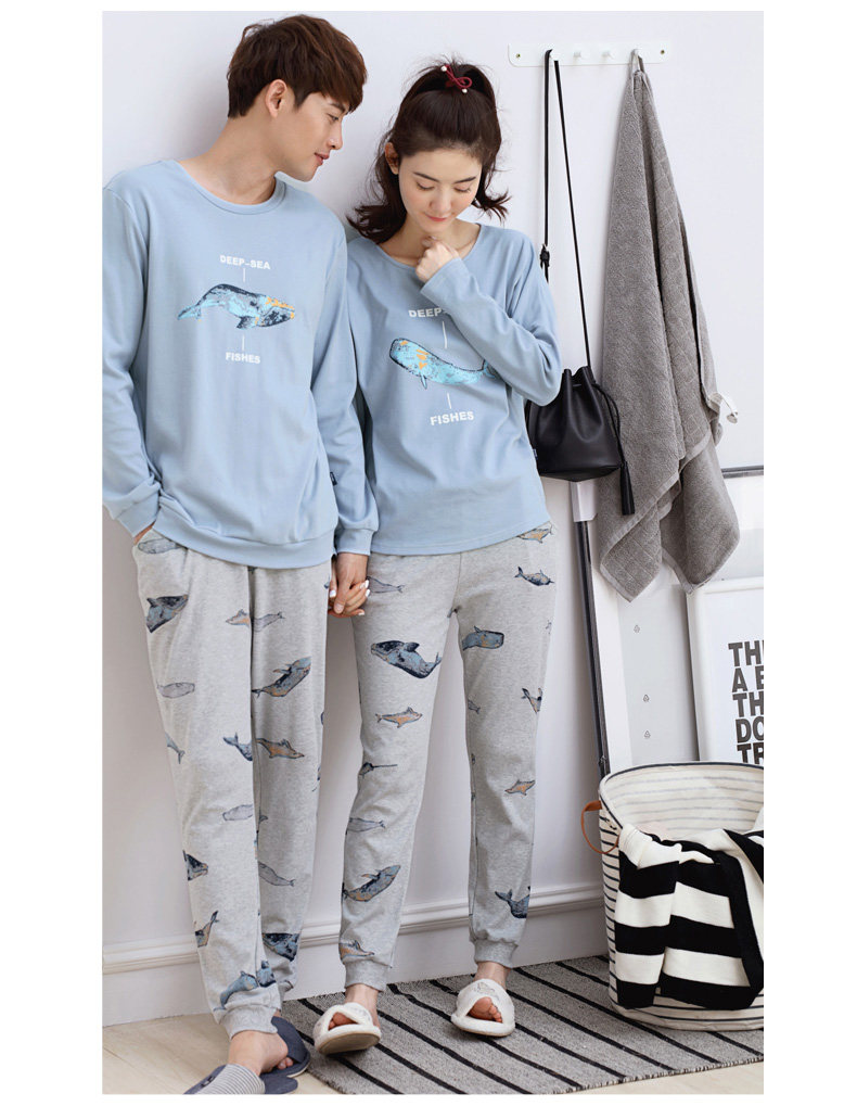 Pyjama mixte en Coton à manches longues - Ref 3005205 Image 7