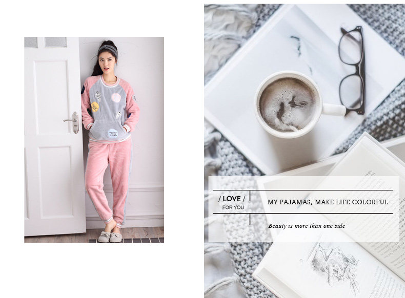 Pyjama mixte en Polyester Polyester  à manches longues - Ref 3005168 Image 10