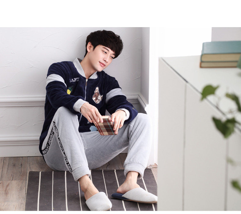 Pyjama mixte en Polyester Polyester  à manches longues - Ref 3005116 Image 12