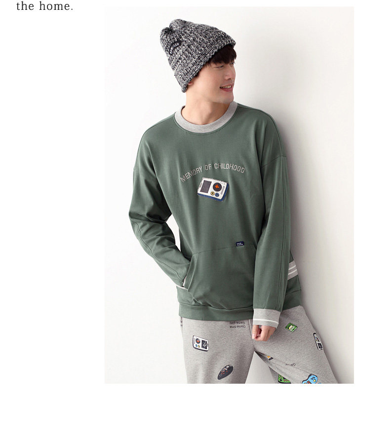 Pyjama mixte en Coton à manches longues - Ref 3005167 Image 11