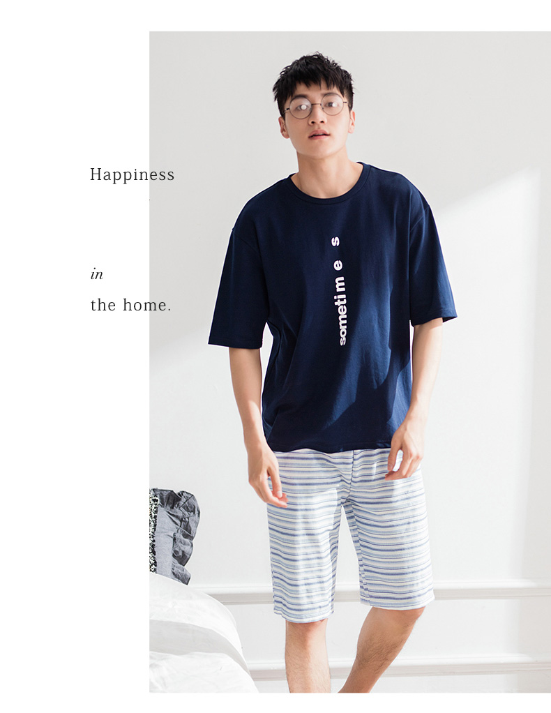 Pyjama mixte en Coton à manche courte - Ref 3005085 Image 18