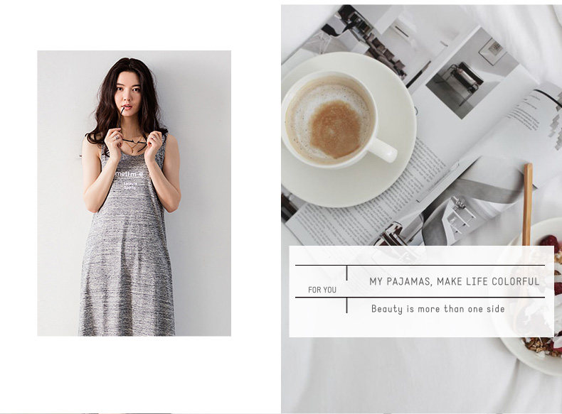 Pyjama mixte en Coton à sans manches - Ref 3005216 Image 16