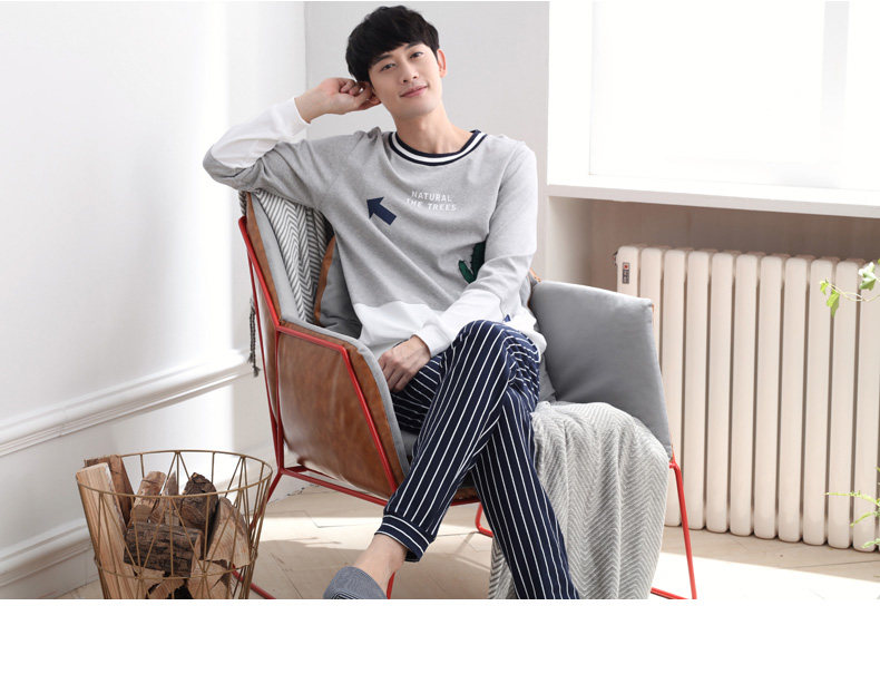 Pyjama mixte en Coton à manches longues - Ref 3005130 Image 9