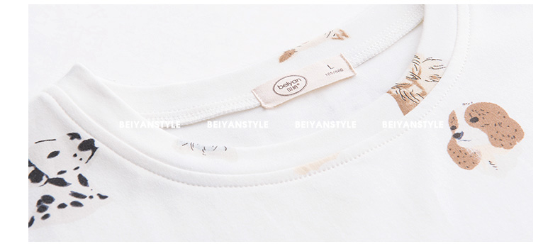 Pyjama mixte en Coton à manche courte - Ref 3005093 Image 24