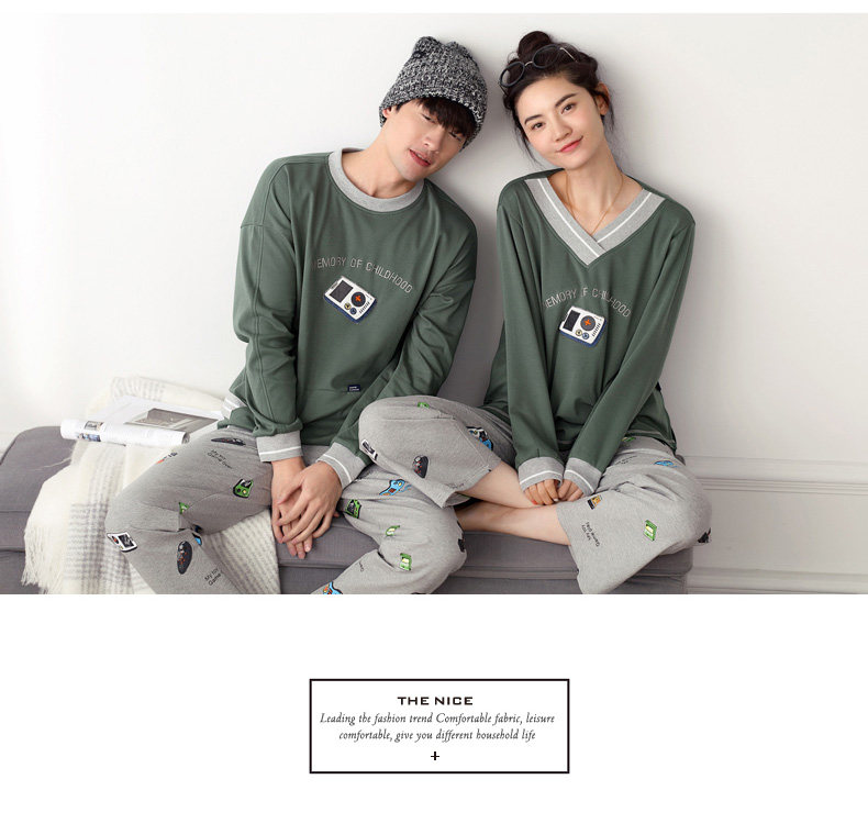 Pyjama mixte en Coton à manches longues - Ref 3005167 Image 13