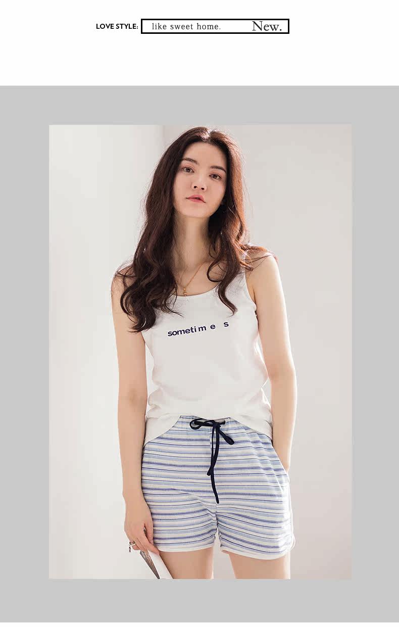 Pyjama mixte en Coton à sans manches - Ref 3005197 Image 12