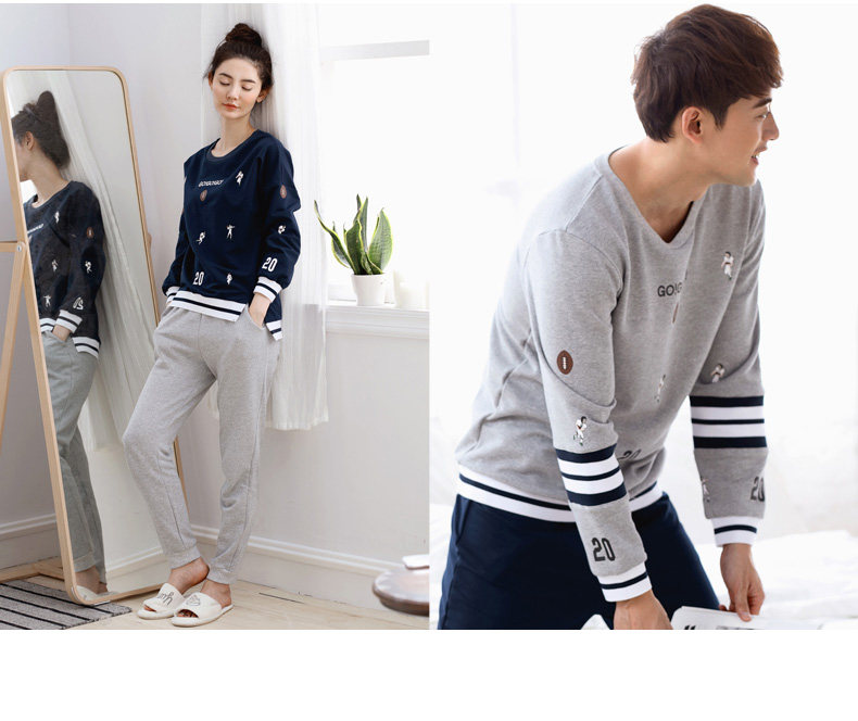 Pyjama mixte en Coton à manches longues - Ref 3005140 Image 7