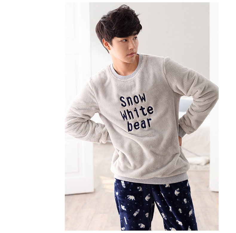 Pyjama mixte en Polyester Polyester  à manches longues - Ref 3005191 Image 9